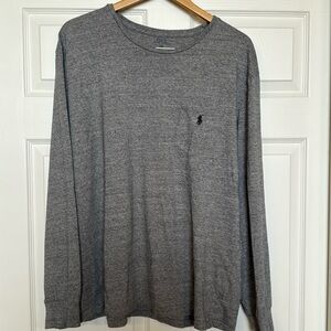 Polo Ralph Lauren grey men’s long sleeve t shirt XXL